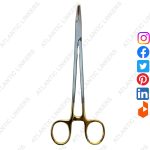 Needle Holder Needle Driver Mayo Hegar 8 inches with Tungsten Carbide Inserts